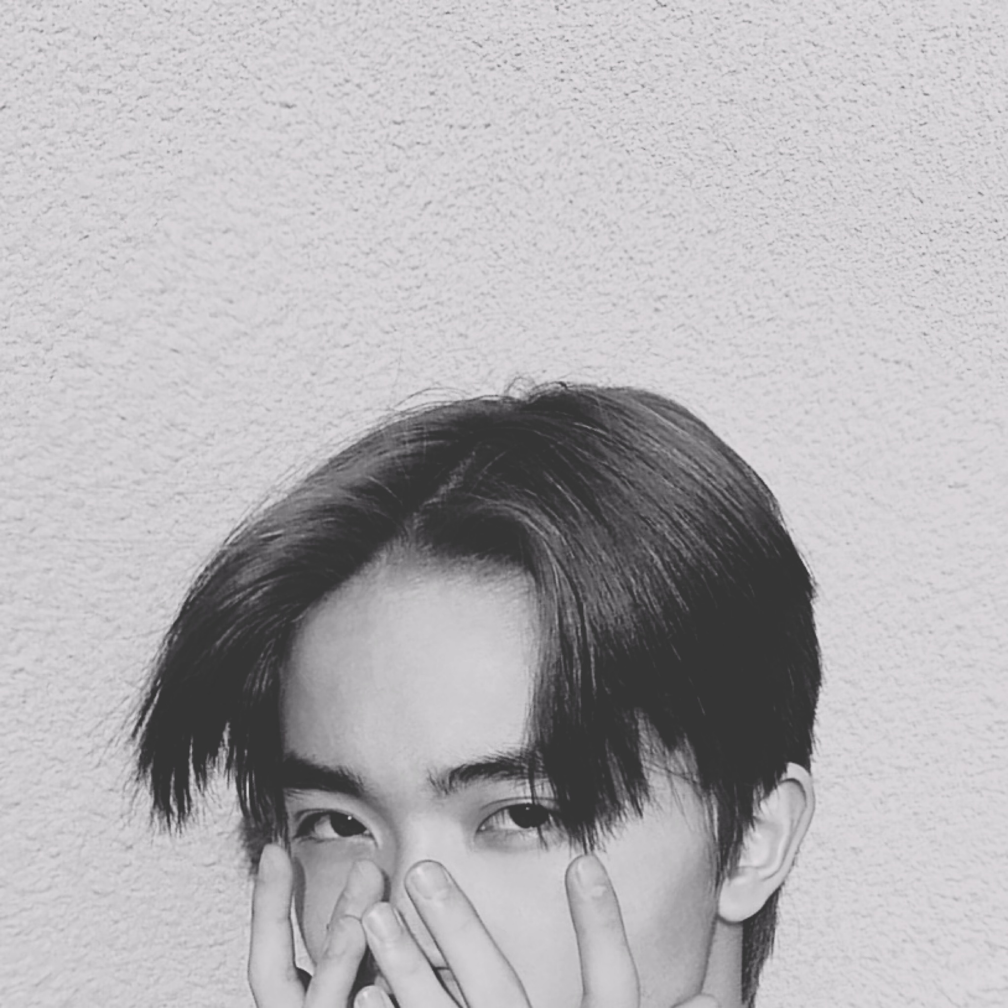 Monochrome portrait